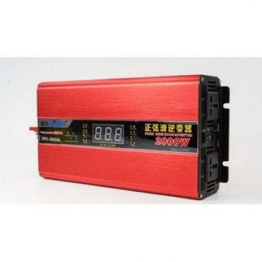 Bộ đổi điện sin chuẩn 2000w 12v sang 220v có Led hiển thị - FPC-2000AL